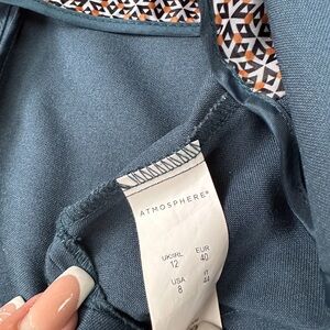 Light teal blue blazer